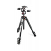 Manfrotto 190 Aluminium 4-Section Tripod with head (MK190XPRO4-3W)