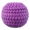 Hračka DOG FANTASY loptička TPR pena fialová 6 cm