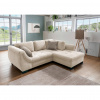 MID.YOU ROHOVÁ SEDACIA SÚPRAVA, textil, béžová - Online Only obývacie izby - 002310008002