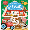 Plstěné samolepky Na dvorku