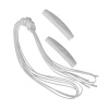Šnúrky Nitro Laces And Handles white/white - Odosielame do 24 hodín