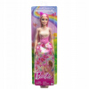 BÁBIKA BARBIE PRINCEZNÁ s dlhými ružovo-blond vlasmi HRR08