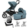 THULE Kočík 4v1 Urban Glide 3 Mid Blue s autosedačkou Maple Light Grey, základňou, príslušenstvom 2025