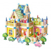 Stavebnice 2Kids Toys Dřevěná, Zámek barevný