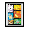 Zarámovaný plagát Pokemon - Comic Panels