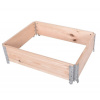Rojaplast 1628402 záhon vyvýšený SKLÁDACÍ 80x60cm dřevěný