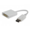 Kabel Gembird red. Displayport na DVI, M/F, bílá A-DPM-DVIF-002-W