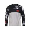 Dres Horsefeathers Quantum LS grayscale 2023 Velikost: XL