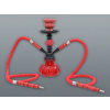 Fajka vodná SHISHA 28cm/2 červená
