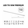 LED trubica T8 18W 4000K 120cm sklenená PREMIUM