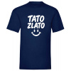Tato zlato - Námornícka modrá , Pánske , XL