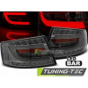 Tuning-tec Zadné LED svetlá SMOKE pasuje na AUDI A6 C6 SEDAN 04.04-08 6PIN