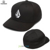 Volcom šiltovka Full Stone flexfit hat, čierna, L/XL