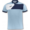 Joma Polokošeľa POLO SHIRT CREW II SKYBLUE S/S Veľkosť: 6XS