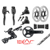 Sada Ekar GT DB 1x13, 175mm 44z, BSA