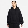 Nike Sportswear Phoenix Fleece Women's Over-Oversized Pullover Hoodie Black/White 14 (L)