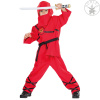 Červený Ninja - výška 128 cm
