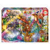 Puzzle Wizard Spell Educa 1500 dielov a Fix lepidlo