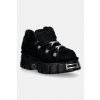 Semišové tenisky New Rock PELO NEGRO, TOWER NEGRO ACERO + lateral + p