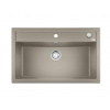 Blanco Dalago 8 - Silgranitový drez, 82x51 cm, s ovládaním odtoku, tartufo 517323
