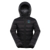 Detská obojstranná bunda hi-therm ALPINE PRO DOUWO čierna|116-122