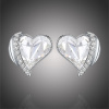 Éternelle Náušnice Swarovski Elements Amorita E1453-SE6000A(10) Bílá/čirá