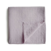 Mushie mušelínová zavinovačka z organickej bavlny - Soft Mauve