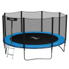 Trampolína s vonkajšou sieťou 427 cm Gardenline - modrá