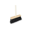ENPRO Metla chodníková, 250 x 60 mm, s násadou 120 cm, vlas 12 cm, čierna
