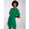 Šaty Mathilde - zelená (Dámske šaty s krátkym rukávom)