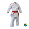 Adidas WKF Kata kimono SHORI, Premier League Farba: Červená, Veľkosť: 150