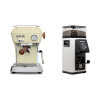 Ascaso Dream PID, Sweet Cream + Rancilio STILE, white