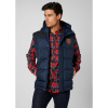 Vesta s kapucí Helly Hansen HH NORSE DOWN VEST Barva: Modrá, Velikost: L