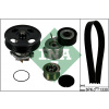 Vodné čerpadlo + sada klinového remeňa 1,3CDTi Opel INA 529004030 (Vodné čerpadlo + sada klinového remeňa Opel Agila A, Corsa D INA 529004030)