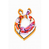 Dámský šátek DESIGUAL 24SAWA33 9022 FOU_IMAGO SQUARE 9022 MATERIAL FINISHES velikost U