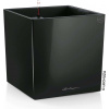 Lechuza Kvetináč CUBE Premium 50 - black high gloss