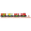 Bigjigs Rail Vianočny vláčik + 3 koľaje Bigjigs Rail Vianočny vláčik + 3 koľaje