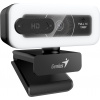 GENIUS FaceCam Light/ 2M 1080P/ LED světlo/ kryt soukromí/ USB-C/ USB/ UVC/ mikrofon/ černá