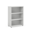 Policová skriňa BASIC, otvorená, 80x40x111,7cm, biela