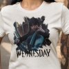 Tričko s potlačou WEDNESDAY 5 Pánsky Biela 3XL