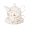 Kanvica porcelán 400ml + hrnček 280ml MÁK