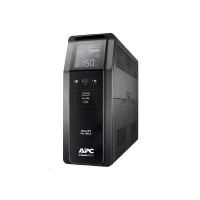 APC Back UPS Pro BR 1600VA, Sinewave, 8 Outlets, AVR, LCD interface (960W) BR1600SI