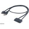 AKASA - Flexstor Esata kabel AK-CBSA03-80BK