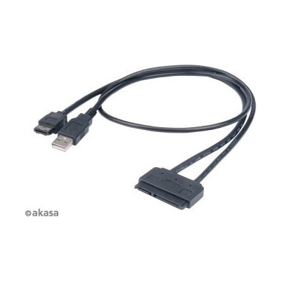 AKASA - Flexstor Esata kabel AK-CBSA03-80BK