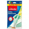 Vileda extra sensation rukavice M/8 1pár