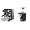 Rocket Espresso Appartamento TCA, copper + Rocket Espresso GIANNINO, black/chrome