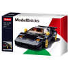 Stavebnica Sluban Model Bricks M38-B1098 Taliansky čierny športový automobil (M38-B1098)