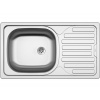 Nerezový drez Sinks CLASSIC 760 M 0,5 mm matný