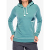 Dámska mikina s kapucňou Edelrid Tecu Hoody - mineral blue