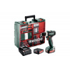 Metabo Akumulátorová vŕtačka so skrutkovačom PowerMaxx BS 12 Set 601036870